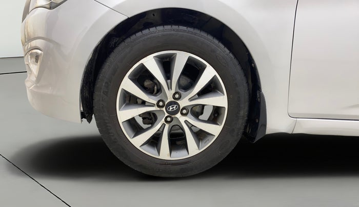 2015 Hyundai Verna FLUIDIC 4S 1.6 VTVT S(O), Petrol, Manual, 1,20,871 km, Left Front Wheel