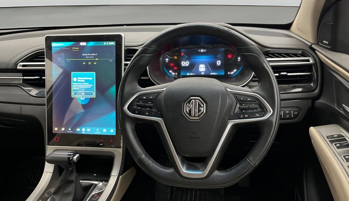 2023 MG HECTOR SHARP PRO 1.5 PETROL TURBO CVT PETROL, Petrol, Automatic, 22,677 km, Steering Wheel Close Up