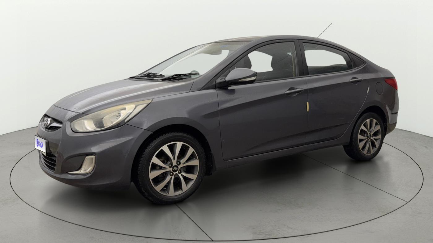 2014 Hyundai Verna FLUIDIC 1.6 VTVT SX, Petrol, Manual, 95,496 km, Left Front Diagonal