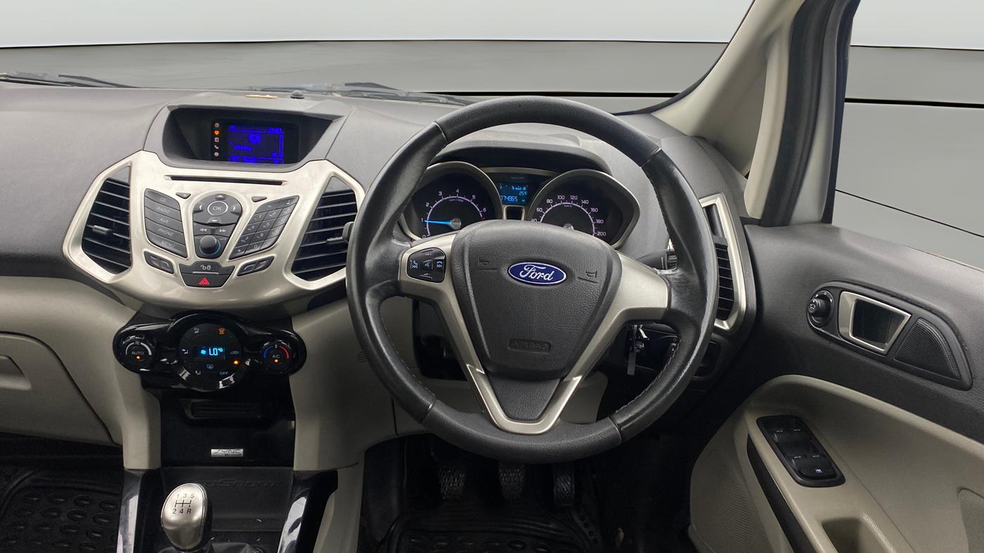 2015 Ford Ecosport TITANIUM 1.0L ECOBOOST, Petrol, Manual, 74,863 km, Steering Wheel Close Up