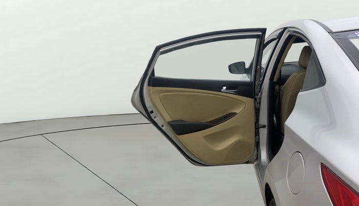 2013 Hyundai Verna FLUIDIC 1.6 VTVT SX OPT AT, Petrol, Automatic, 86,324 km, LHS Rear Door