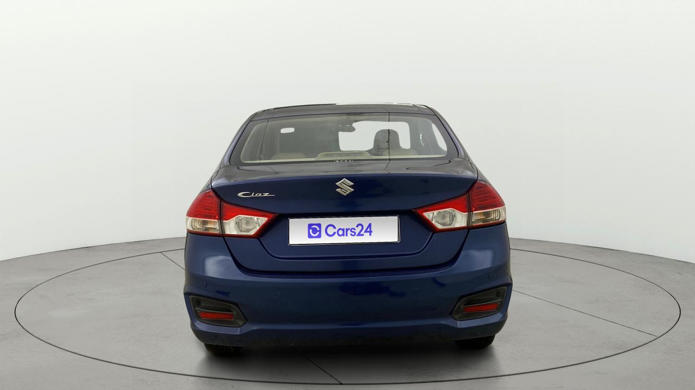 2017 Maruti Ciaz DELTA 1.4 MT PETROL, Petrol, Manual, 73,958 km, Back/Rear