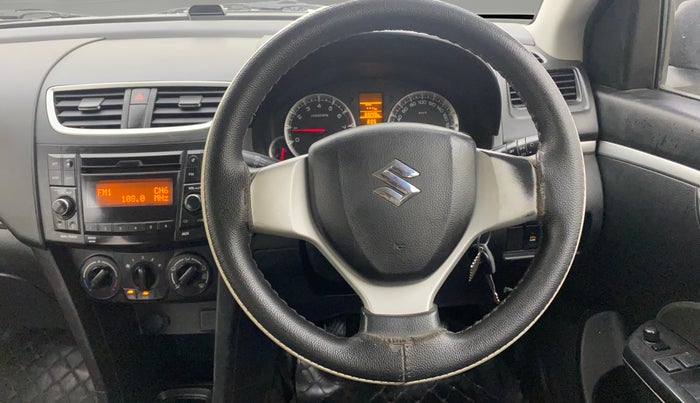 2015 Maruti Swift VXI, Petrol, Manual, 69,289 km, Steering Wheel Close Up