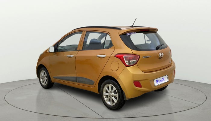 2014 Hyundai Grand i10 ASTA AT 1.2 KAPPA VTVT, Petrol, Automatic, 74,436 km, Left Back Diagonal