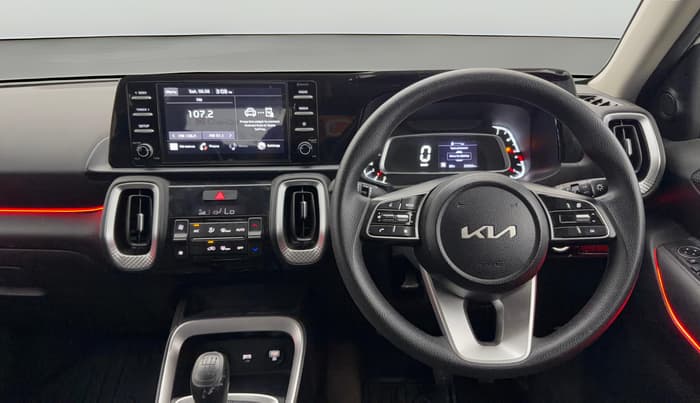 2023 KIA SONET HTK PLUS 1.0 IMT, Petrol, Manual, 22,854 km, Steering Wheel Close Up