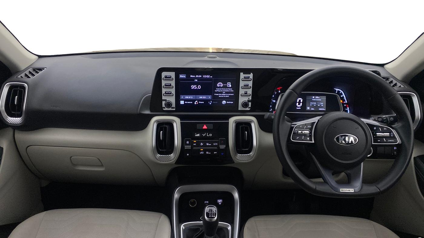 2020 KIA SONET HTX 1.0 IMT, Petrol, Manual, 38,819 km, Dashboard