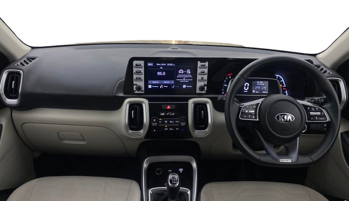 2020 KIA SONET HTX 1.0 IMT, Petrol, Manual, 38,291 km, Dashboard