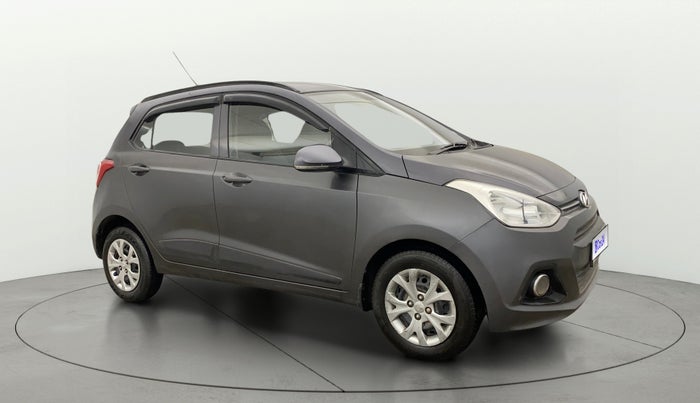 2016 Hyundai Grand i10 SPORTZ 1.2 KAPPA VTVT, Petrol, Manual, 76,656 km, Right Front Diagonal