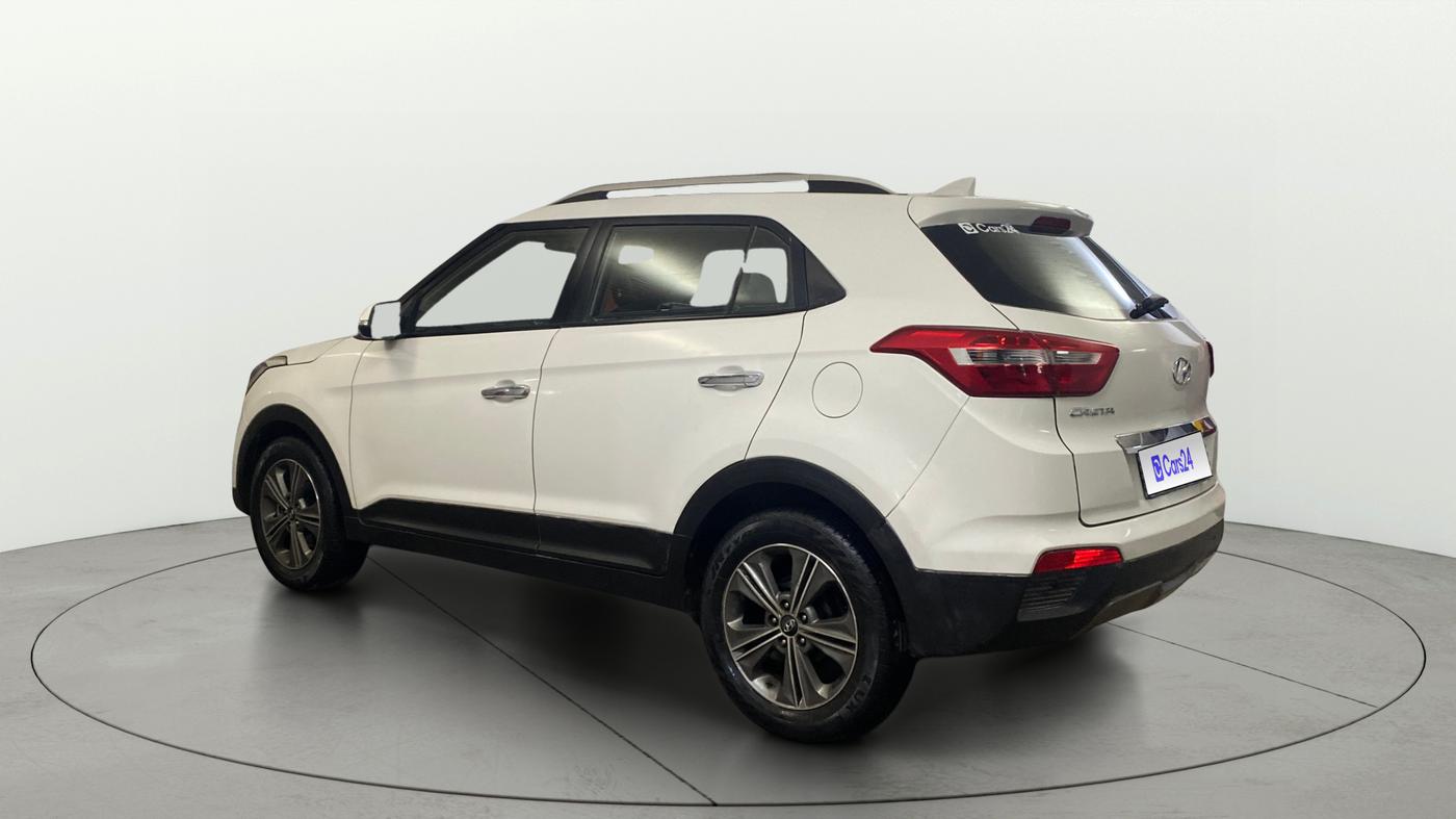 2017 Hyundai Creta SX PLUS AT 1.6 PETROL, Petrol, Automatic, 76,258 km, Left Back Diagonal