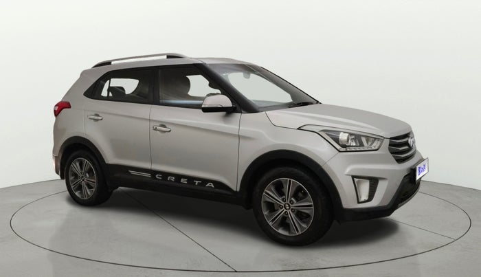 2018 Hyundai Creta SX PLUS AT 1.6 PETROL, Petrol, Automatic, 85,553 km, Right Front Diagonal