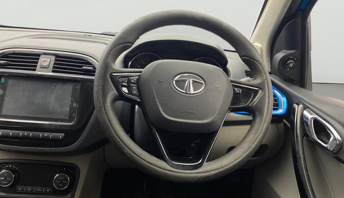 2019 Tata Tiago XZ PLUS PETROL, Petrol, Manual, 1,29,376 km, Steering Wheel Close Up
