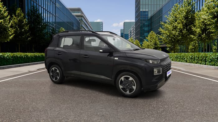 2025 Hyundai EXTER SX Tech 1.2 Petrol AMT, Petrol, Automatic, 6,175 km, Right Front Diagonal