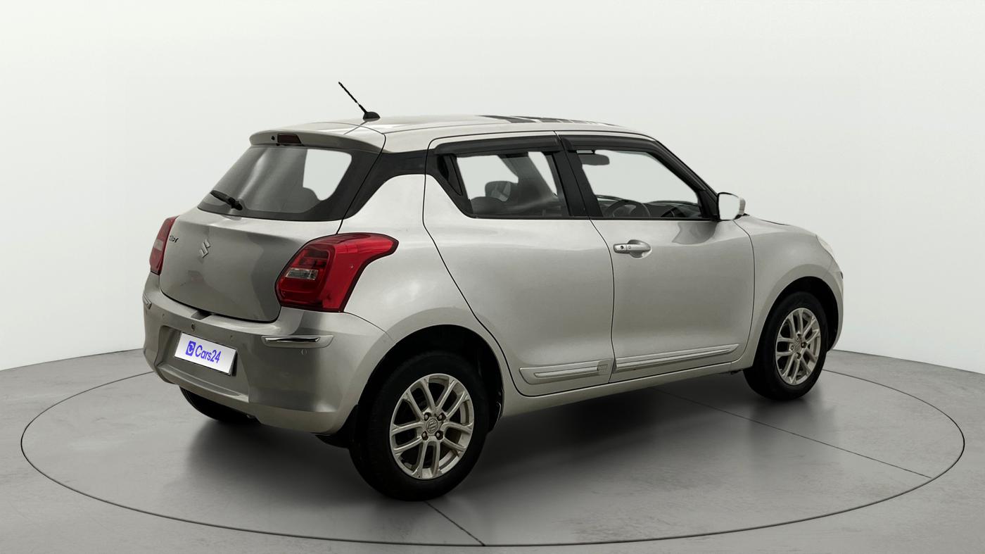 2018 Maruti Swift ZXI AMT, Petrol, Automatic, 59,177 km, Right Back Diagonal