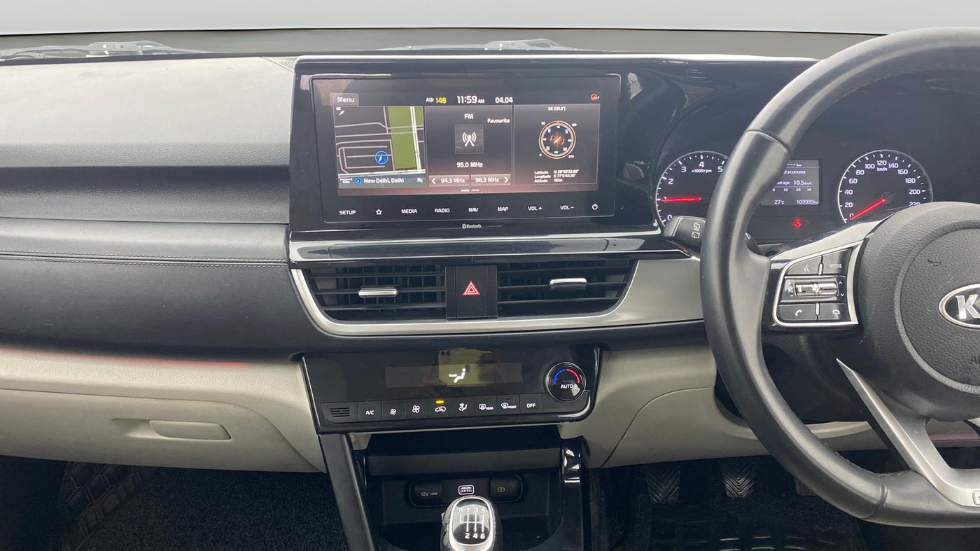 2020 KIA SELTOS HTX 1.5 PETROL, Petrol, Manual, 1,03,939 km, Air Conditioner