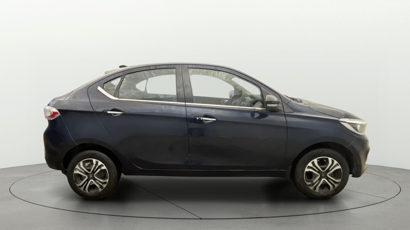 2022 Tata TIGOR XZ PLUS CNG, CNG, Manual, 94,845 km, Right Side View