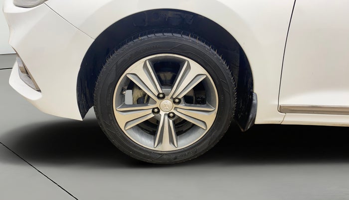 2019 Hyundai Verna 1.6 VTVT SX O, Petrol, Manual, 1,04,110 km, Left Front Wheel