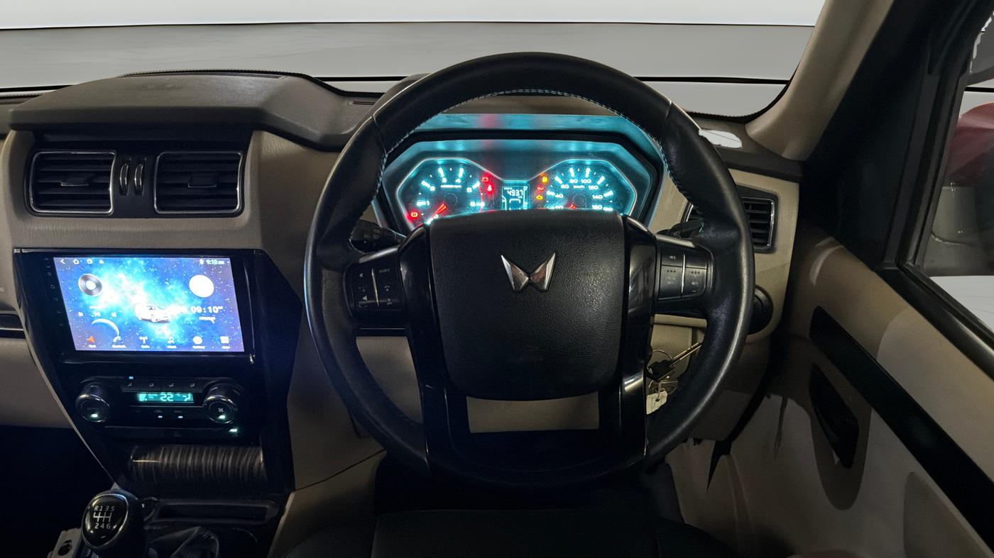 2022 Mahindra SCORPIO CLASSIC S11 7STR, Diesel, Manual, 61,296 km, Steering Wheel Close Up