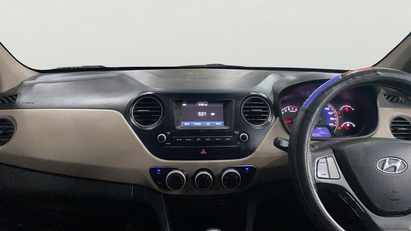 2017 Hyundai Grand i10 SPORTZ 1.2 KAPPA VTVT, Petrol, Manual, 49,580 km, Air Conditioner