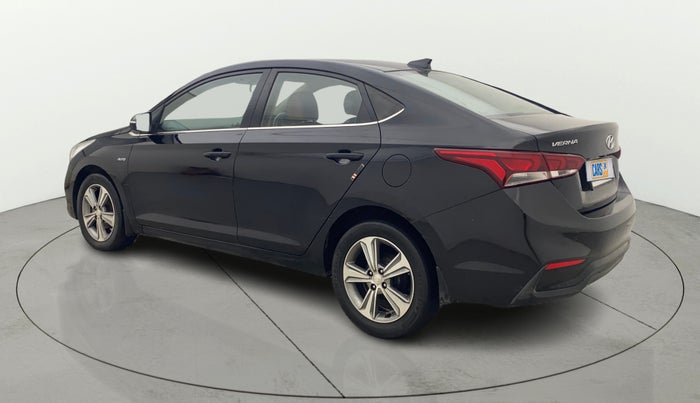 2017 Hyundai Verna 1.6 CRDI SX + AT, Diesel, Automatic, 1,14,826 km, Left Back Diagonal