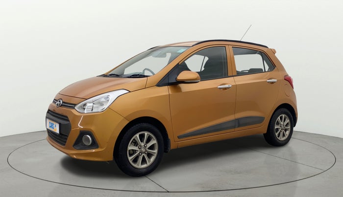 2015 Hyundai Grand i10 ASTA (O) 1.2 KAPPA VTVT, Petrol, Manual, 20,489 km, Left Front Diagonal