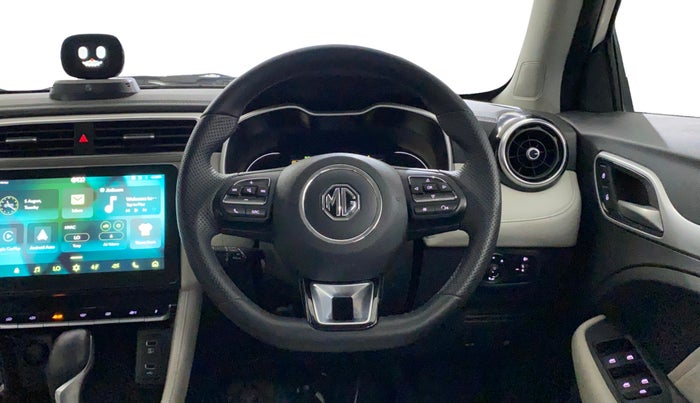 2024 MG ASTOR Sharp Pro 1.5 CVT (Ivory), Petrol, Automatic, 12,087 km, Steering Wheel Close Up