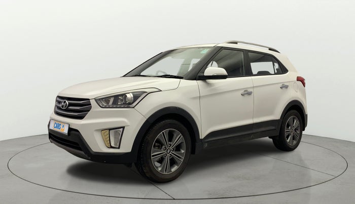 2017 Hyundai Creta SX PLUS AT 1.6 PETROL, Petrol, Automatic, 72,957 km, Left Front Diagonal