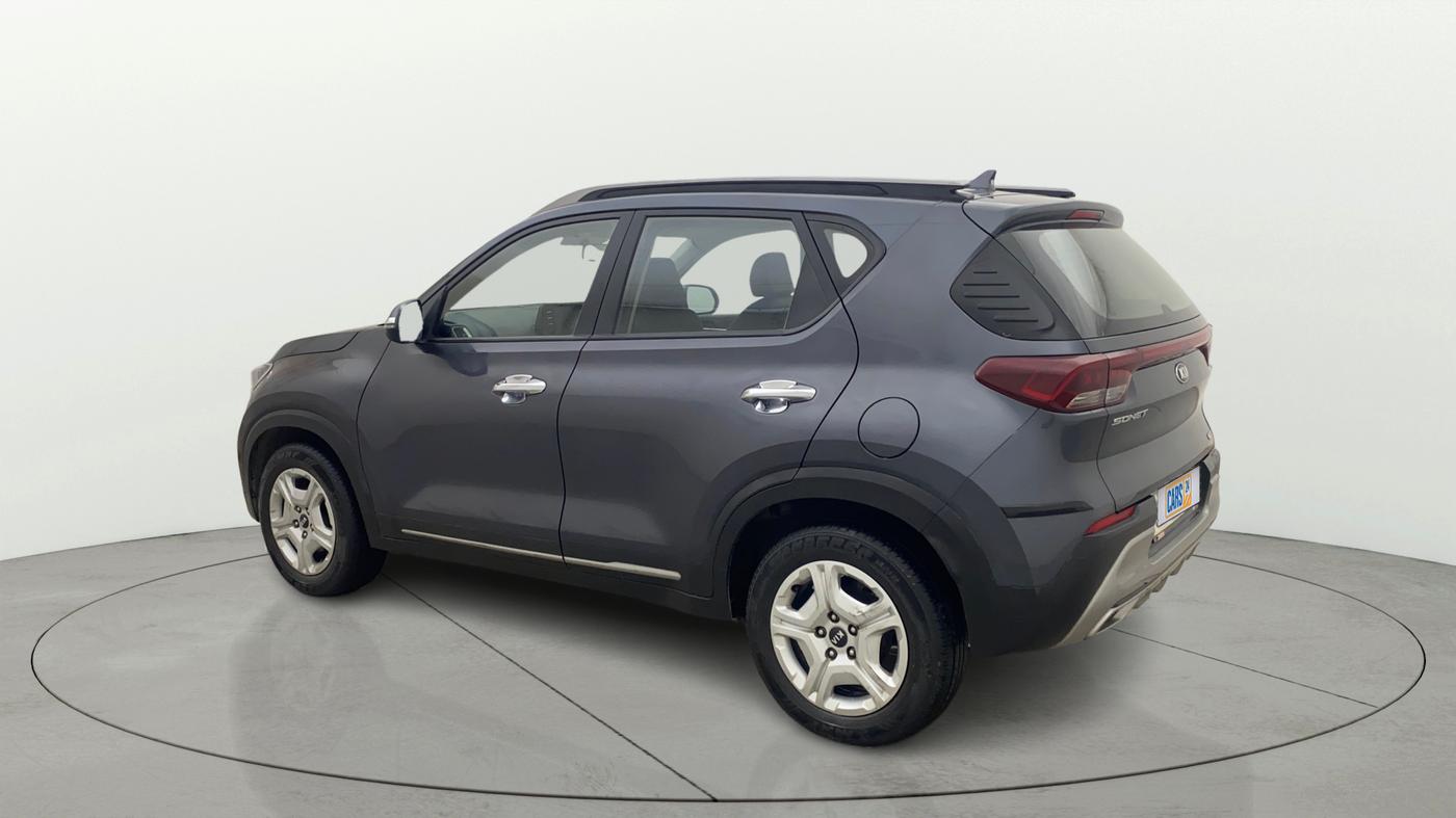 2020 KIA SONET HTX 1.0 IMT, Petrol, Manual, 14,463 km, Left Back Diagonal