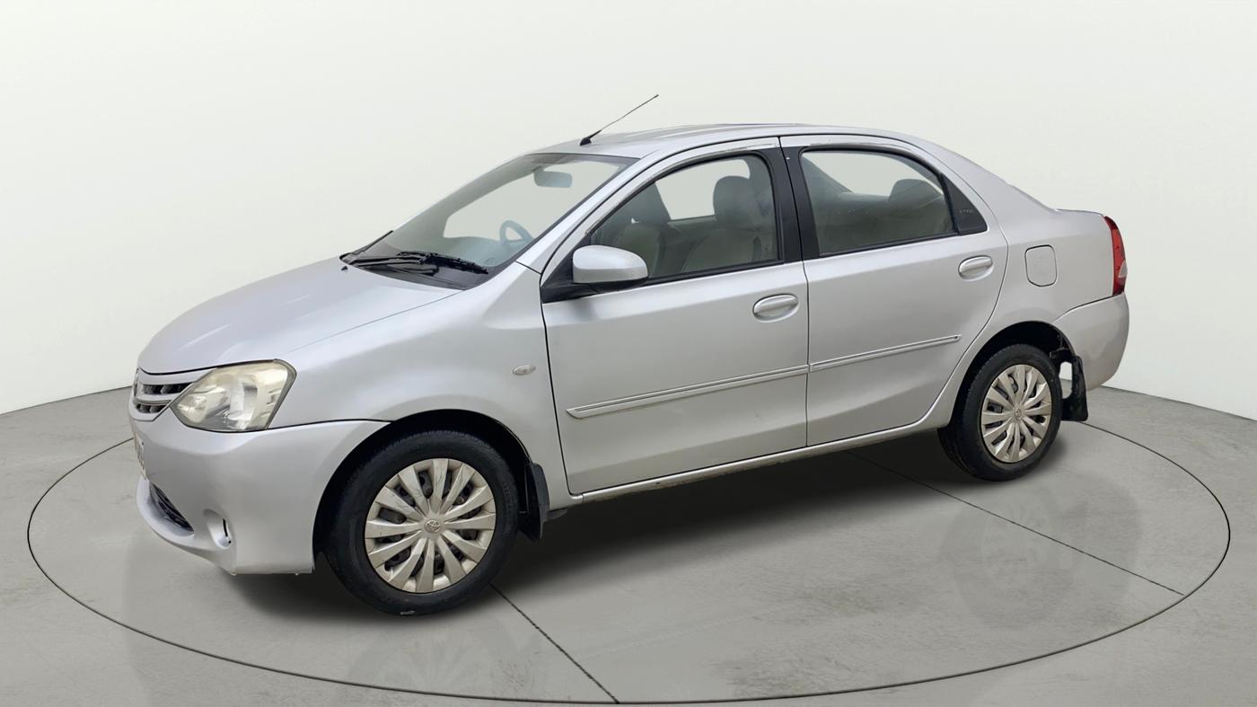 2013 Toyota Etios GD, Diesel, Manual, 64,955 km, Left Front Diagonal