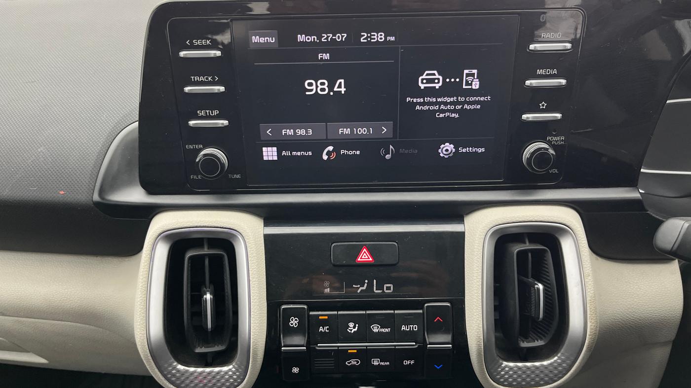 2022 KIA SONET HTX 1.0 IMT, Petrol, Manual, 41,476 km, Air Conditioner