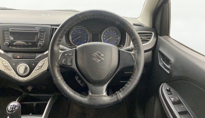 2017 Maruti Baleno DELTA PETROL 1.2, Petrol, Manual, 32,412 km, Steering Wheel Close Up