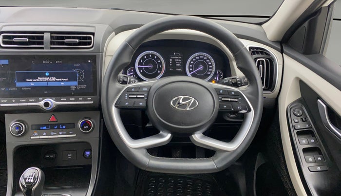 2022 Hyundai Creta SX 1.5 PETROL, Petrol, Manual, 17,357 km, Steering Wheel Close Up