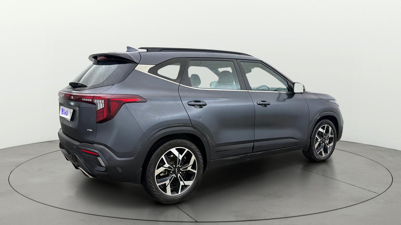 2023 KIA SELTOS  X LINE 1.5 TURBO PETROL DCT, Petrol, Automatic, 42,501 km, Right Back Diagonal
