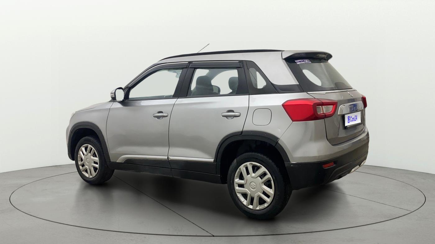 2021 Maruti Vitara Brezza VXI, Petrol, Manual, 31,712 km, Left Back Diagonal