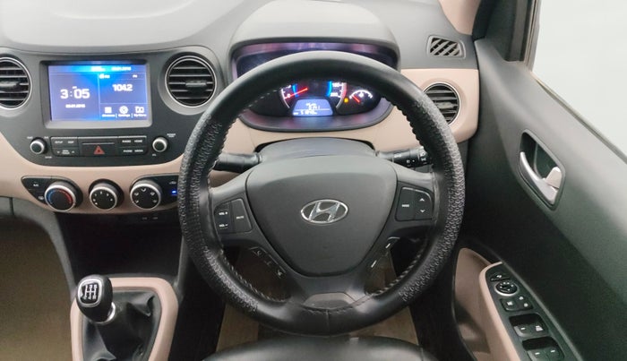 2019 Hyundai Grand i10 SPORTZ 1.2 KAPPA VTVT, Petrol, Manual, 51,800 km, Steering Wheel Close Up