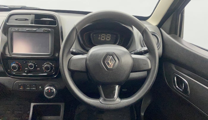2018 Renault Kwid RXT 1.0 AMT, Petrol, Automatic, 22,451 km, Steering Wheel Close Up