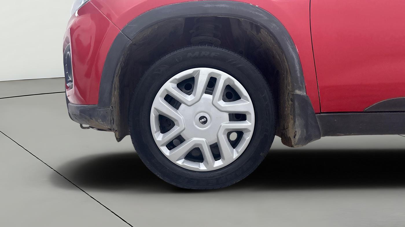 2021 Maruti Vitara Brezza VXI AT SHVS, Petrol, Automatic, 78,550 km, Left Front Wheel