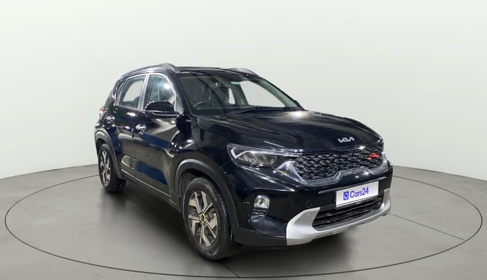 2022 KIA SONET HTX 1.0 IMT, Petrol, Manual, 36,203 km, Right Front Diagonal