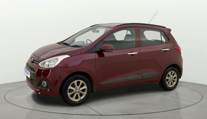 2015 Hyundai Grand i10 ASTA 1.2 KAPPA VTVT, Petrol, Manual, 35,957 km, Left Front Diagonal