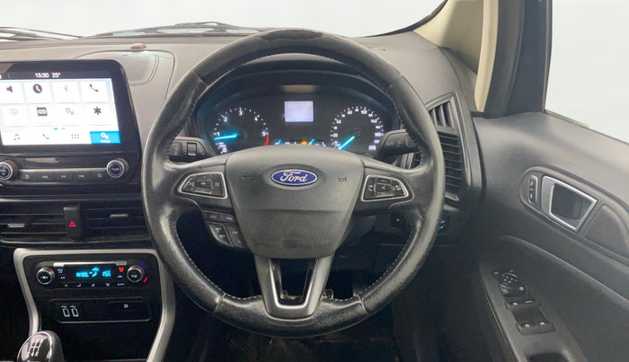 2018 Ford Ecosport TITANIUM + 1.5L DIESEL, Diesel, Manual, 90,566 km, Steering Wheel Close Up