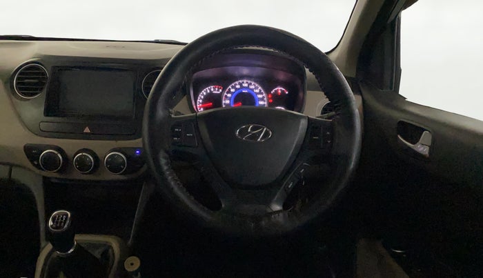 2016 Hyundai Grand i10 SPORTZ 1.2 KAPPA VTVT, Petrol, Manual, 51,058 km, Steering Wheel Close Up