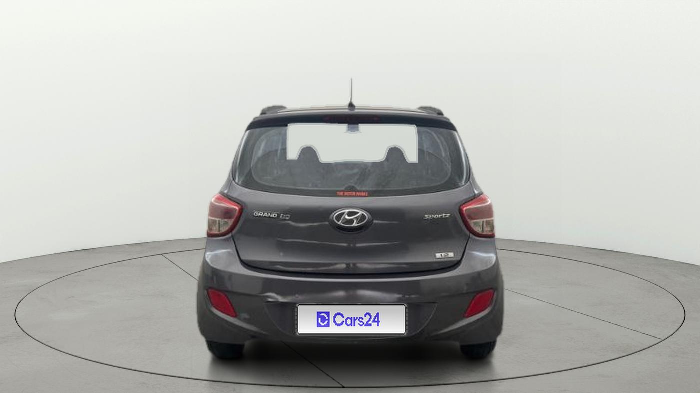 2015 Hyundai Grand i10 SPORTZ 1.2 KAPPA VTVT, Petrol, Manual, 1,13,358 km, Back/Rear