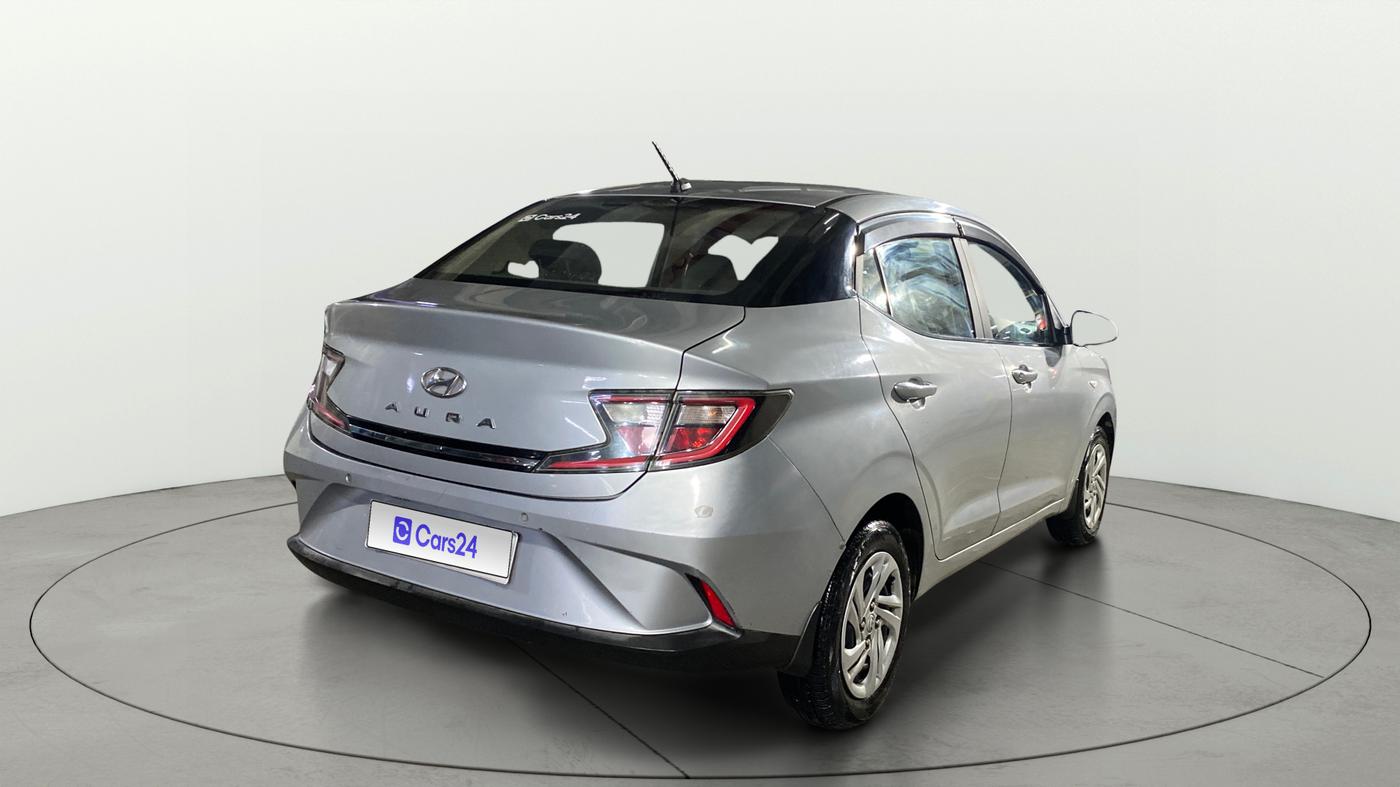 2020 Hyundai AURA S 1.2, Petrol, Manual, 86,619 km, Right Back Diagonal