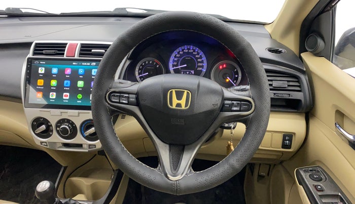 2012 Honda City 1.5L I-VTEC V MT, Petrol, Manual, 1,07,050 km, Steering Wheel Close Up