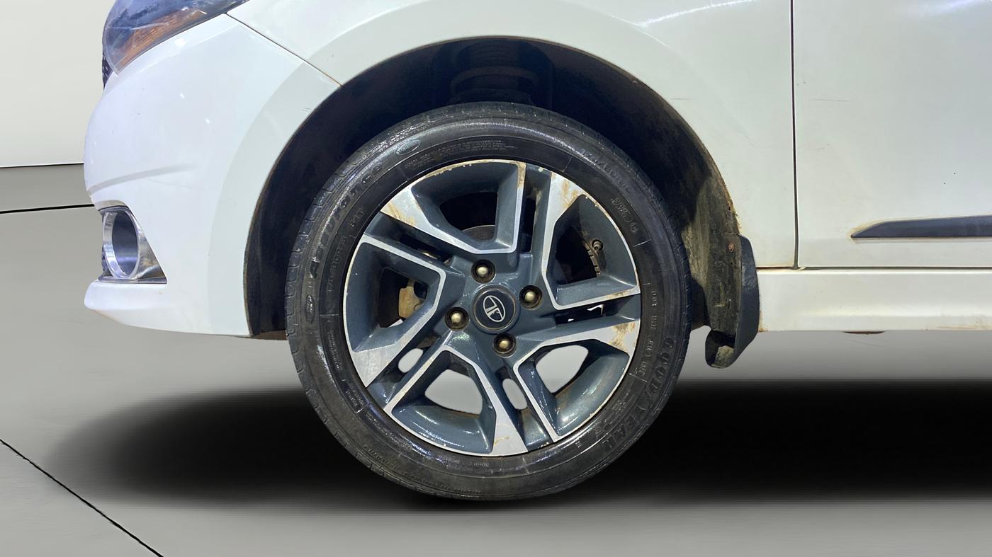 2017 Tata TIGOR XZ (O) PETROL, Petrol, Manual, 58,609 km, Left Front Wheel