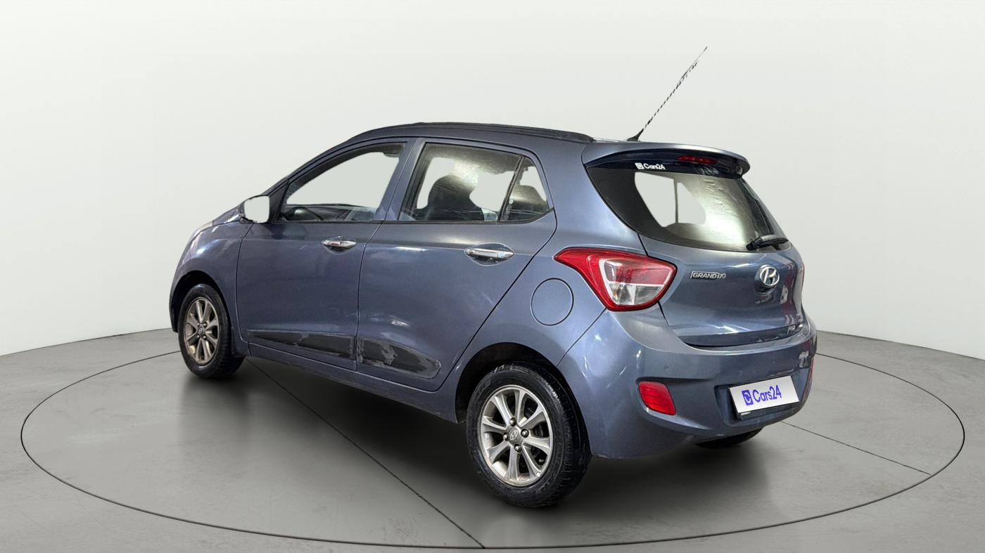 2015 Hyundai Grand i10 ASTA (O) 1.2 KAPPA VTVT, Petrol, Manual, 71,956 km, Left Back Diagonal