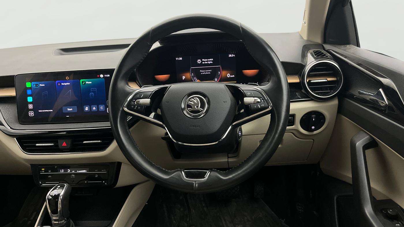 2022 Skoda SLAVIA STYLE 1.5L TSI DSG, Petrol, Automatic, 48,901 km, Steering Wheel Close Up