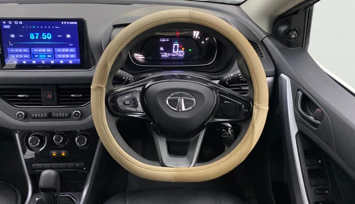 2021 Tata NEXON XMA SUNROOF PETROL, Petrol, Automatic, 59,356 km, Steering Wheel Close Up