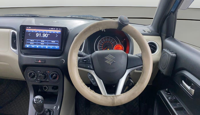 2019 Maruti New Wagon-R ZXI 1.2, Petrol, Manual, 38,996 km, Steering Wheel Close Up