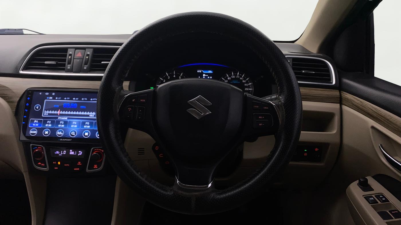 2018 Maruti Ciaz DELTA 1.5 SHVS MT PETROL, Petrol, Manual, 1,40,421 km, Steering Wheel Close Up