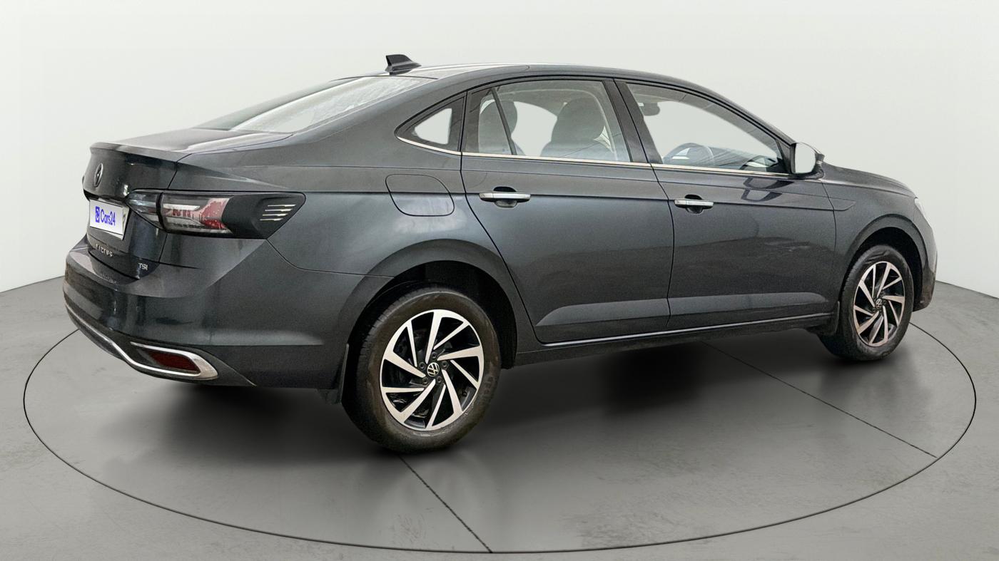 2023 Volkswagen VIRTUS TOPLINE TSI 1.0 AT, Petrol, Automatic, 38,311 km, Right Back Diagonal